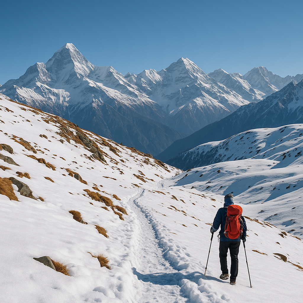 Day 6: Bhagwabasa to Roopkund Lake (16,500 ft) and return to Patar Nachauni