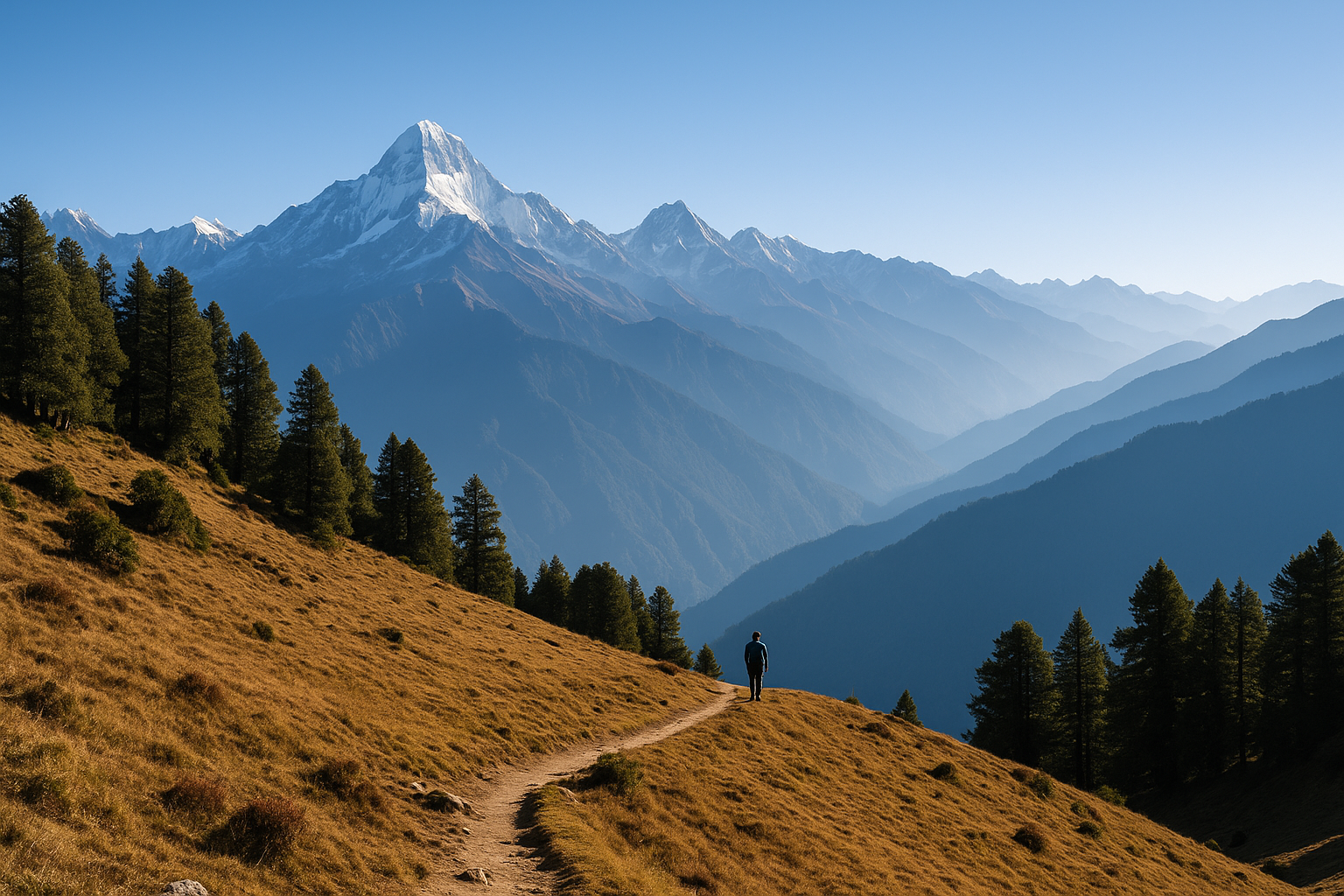 Day 2: Lohajung to Wan and trek to Ghairoli Patal (9,800 ft)